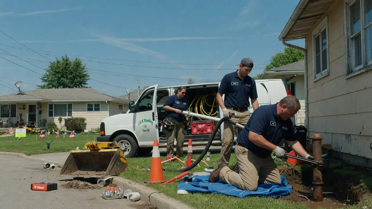 Emergency Plumber in Hustler, WI near me